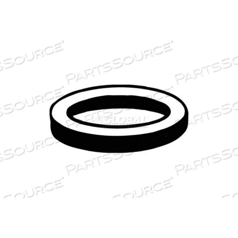 B132-1M GAUGE GLASS GASKET, LATHE CUT, EPDM, FITS 5/8" DIA. PACKAGE OF 12 by Mitco Manufacturing