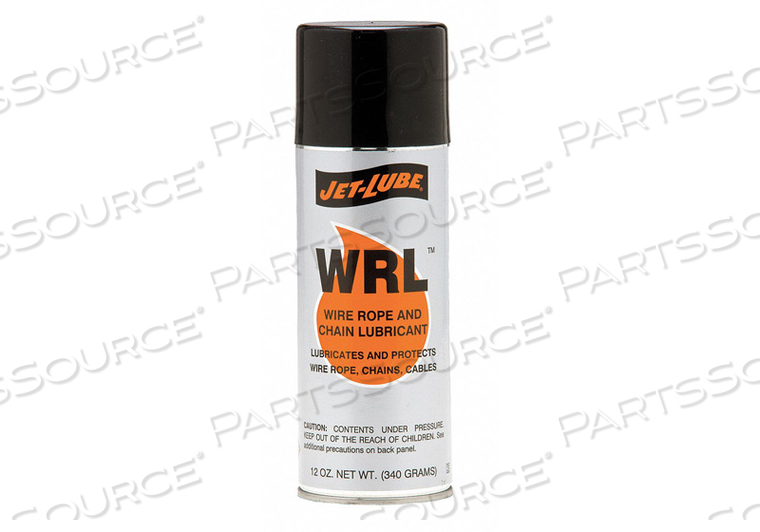 CHAIN AND WIRE LUBRICANT AEROSOL 12 OZ by Jet-Lube
