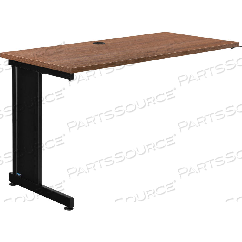 INTERION 48"W LEFT HANDED RETURN TABLE - WALNUT by Approved Vendor INTERION 48"W LEFT HANDED RETURN TABLE - WALNUT by Approved Vendor
