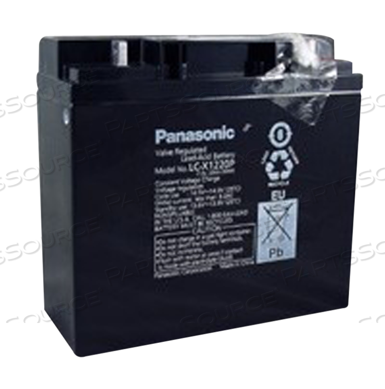 12 VOLT, SEALED LEAD ACID RECHARGEABLE BATTERY 