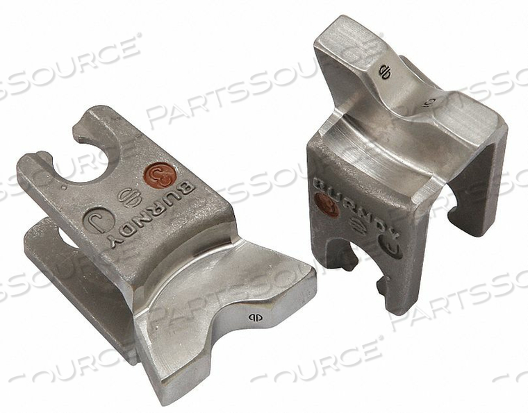 CRIMPING DIE W STYLE 6 TONS 8 TO 2 AWG by Burndy CRIMPING DIE W STYLE 6 TONS 8 TO 2 AWG by Burndy