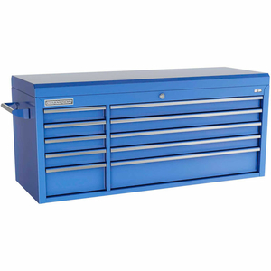 CHAMPION FMPRO 54"W X 20"D X 23-5/8"H 10 DRAWER BLUE CHEST by Independent Design Inc