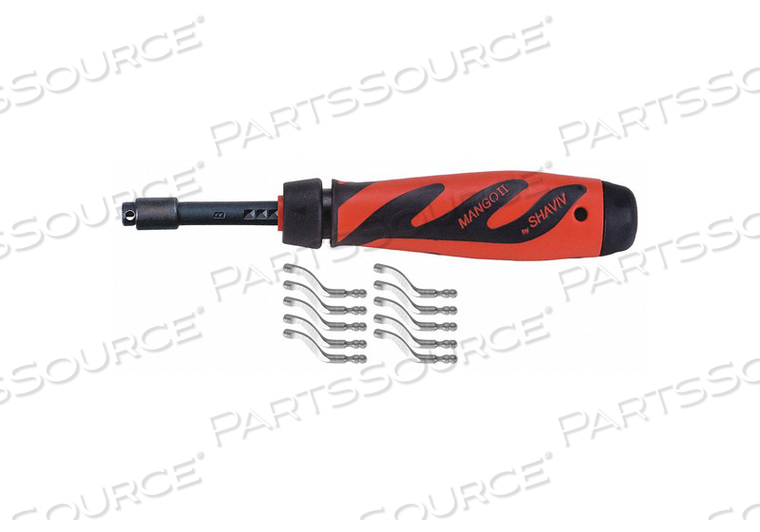 DEBURRING TOOL SET B10S COBALT BLADES by Shaviv