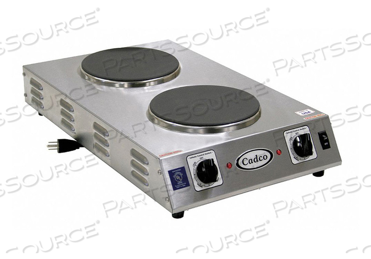 HOT PLATE DOUBLE CAST IRON by Cadco