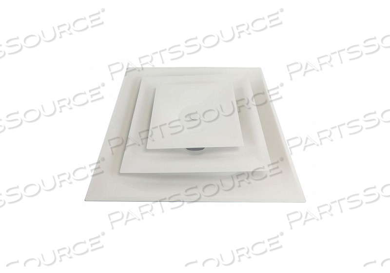CEILING DIFFUSER,8" 24"X24" by Titus HVAC