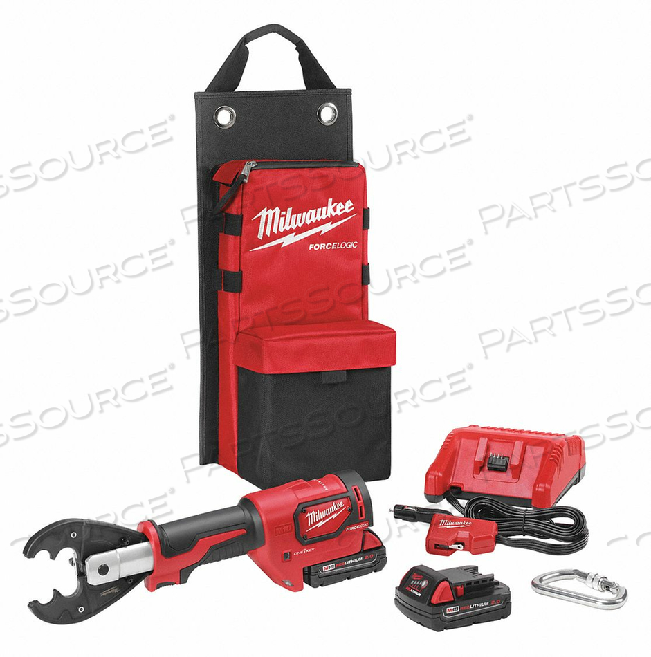 CRIMPER, HYDRAULIC BATTERY ACTUATED, 14 IN. L, 6 TON by Milwaukee Electric Tools