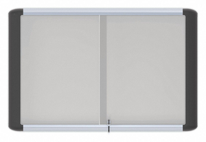 ENCLOSED BULLETIN BOARD 72 W 48 H by Bi-Silque Visual Communication Products ENCLOSED BULLETIN BOARD 72 W 48 H by Bi-Silque Visual Communication Products