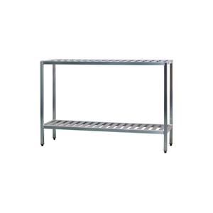 ALUMINUM T-BAR 3-SHELF RACK, 20"W X 60"H X 36"L by New Age Industries