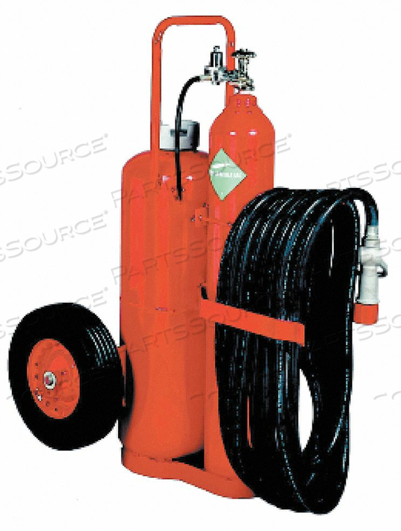 WHEELED FIRE EXTINGUISHER 125 LB. 50 FT by Kidde WHEELED FIRE EXTINGUISHER 125 LB. 50 FT by Kidde