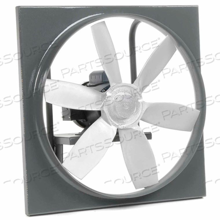 24" TOTALLY ENCLOSED HIGH PRESSURE EXHAUST FAN - 3 PHASE 1 HP by Americraft Manufacturing Co., Inc