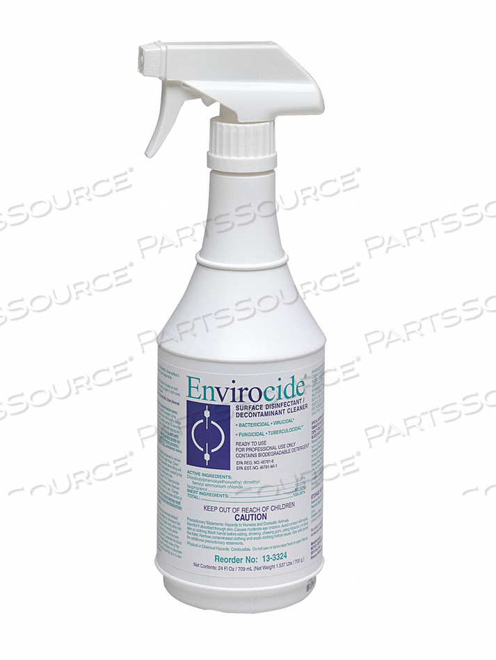 LIQUID DISINFECTANT CLEANER 24 OZ.BOTTLE by Envirocide LIQUID DISINFECTANT CLEANER 24 OZ.BOTTLE by Envirocide