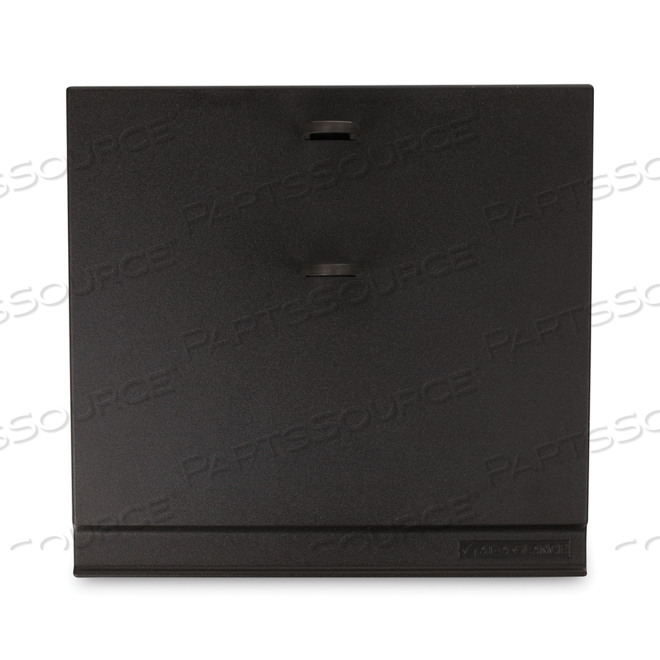 DESK CALENDAR BASE FOR LOOSE-LEAF REFILL, 3.5 X 6, BLACK by At-A-Glance