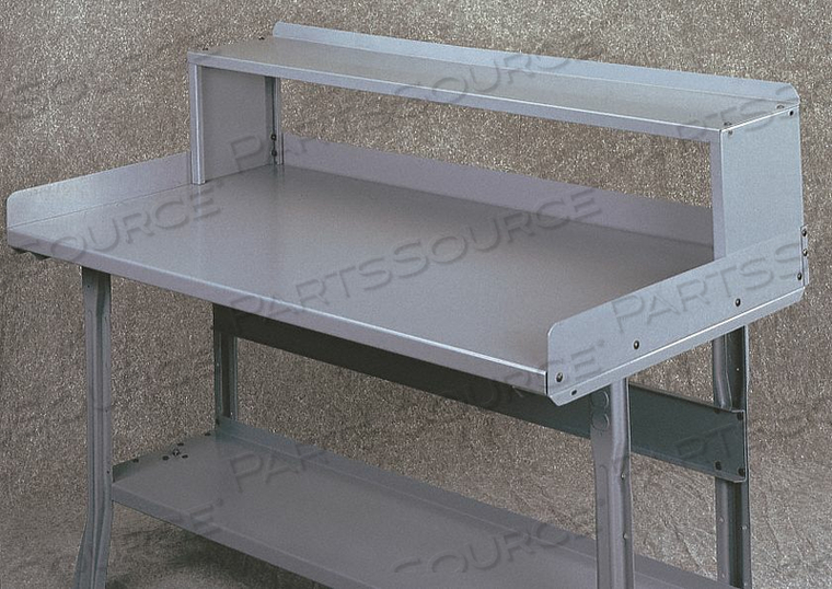 SHELF RISER 72 W X 10-1/2 D X 12 H GRAY by Tennsco Corp. SHELF RISER 72 W X 10-1/2 D X 12 H GRAY by Tennsco Corp.