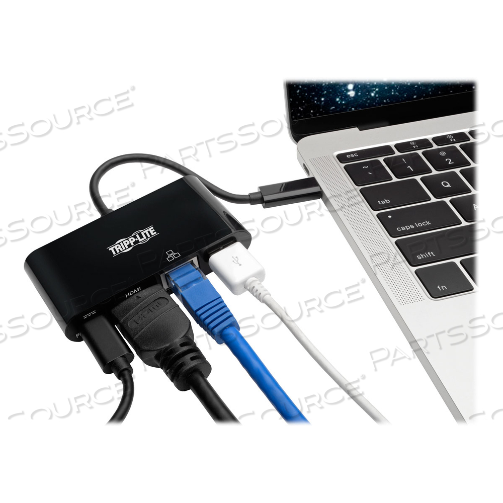 USB C TO HDMI MULTIPORT ADAPTER DOCK 4K USB C TO HDMI BLACK by Tripp Lite