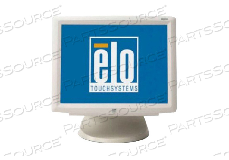 LCD TOUCHSCREEN MONITOR, LCD, TFT PANEL, 4:3 ASPECT RATIO, 400:1 CONTRAST RATIO, 15 IN VIEWABLE IMAGE, 50/60 HZ, 1024 X 768 RESOLUTION, 48 W by Elo Touch Solutions LCD TOUCHSCREEN MONITOR, LCD, TFT PANEL, 4:3 ASPECT RATIO, 400:1 CONTRAST RATIO, 15 IN VIEWABLE IMAGE, 50/60 HZ, 1024 X 768 RESOLUTION, 48 W by Elo Touch Solutions