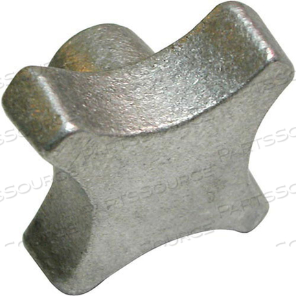 KNOB,4 PT W/ 3/8-16 TAPPED HOL by Biro