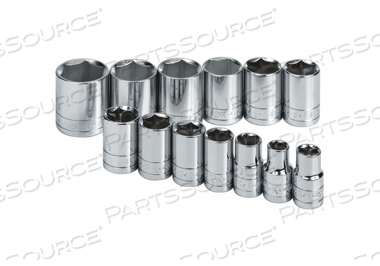 SOCKET SET SAE 1/2 IN DR 13 PC by SK Professional Tools SOCKET SET SAE 1/2 IN DR 13 PC by SK Professional Tools