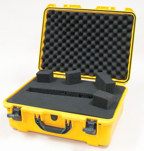 G5383 CASE W/FOAM 21-3/4 L 16-7/8 W YELLOW by Plasticase Inc.