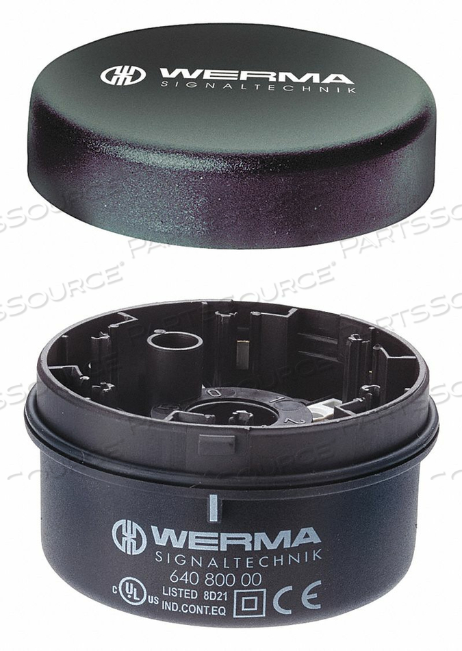 TERMINAL ELEMENT 70MM DIA. 1-27/64 H by Werma