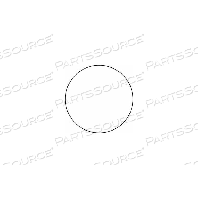 WHITE 2" DIA. DISCS by Decker Tape Products