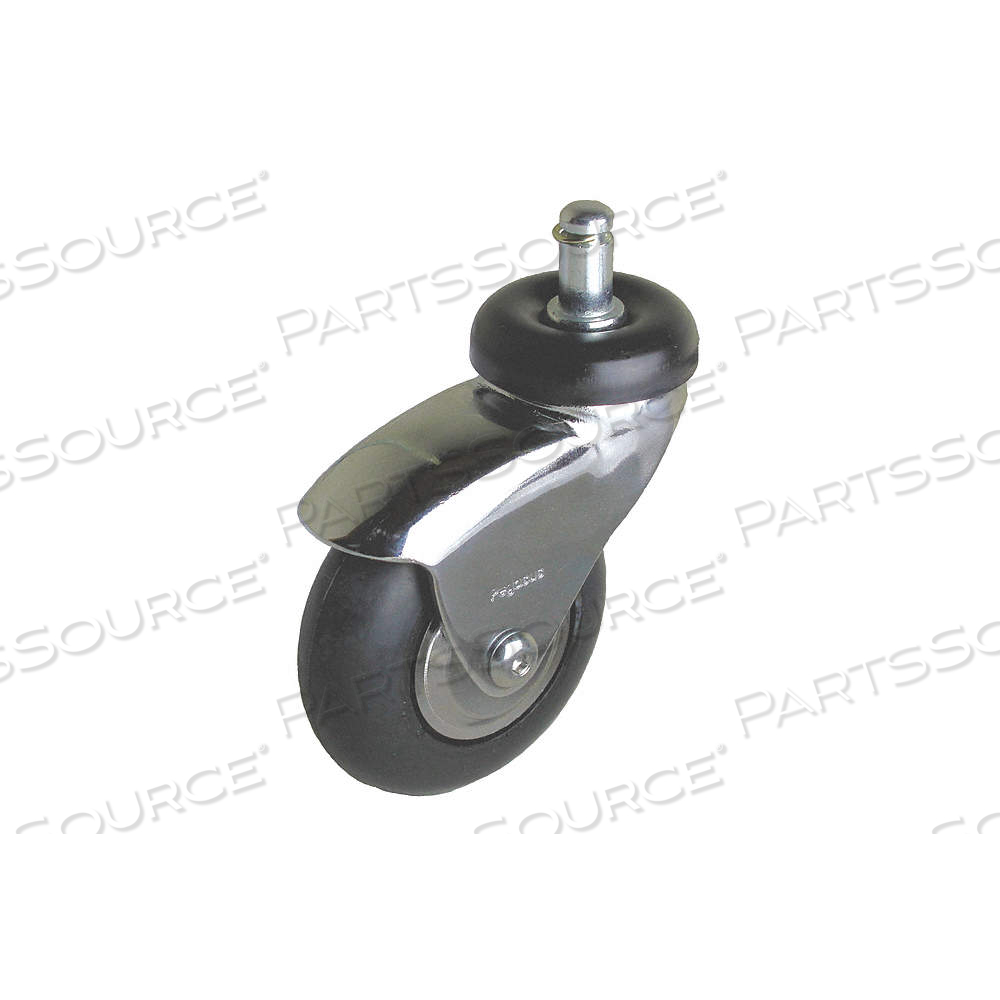 QUIET-ROLL FRICTION-RING STEM CASTER 3 