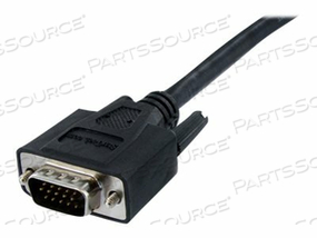10FT 28 AWG DVI-A HD15 VGA HIGH RESOLUTION COAXIAL DISPLAY MONITOR CABLE - BLACK by StarTech.com Ltd.