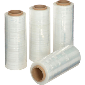 STRETCH WRAP FILM 13" X 1500' - 65 GAUGE CLEAR FOR HAND DISPENSER by J.C Parry & Sons Co. Inc