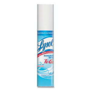 DISINFECTANT SPRAY TO GO, CRISP LINEN, 1 OZ AEROSOL SPRAY, 12/CARTON by Lysol