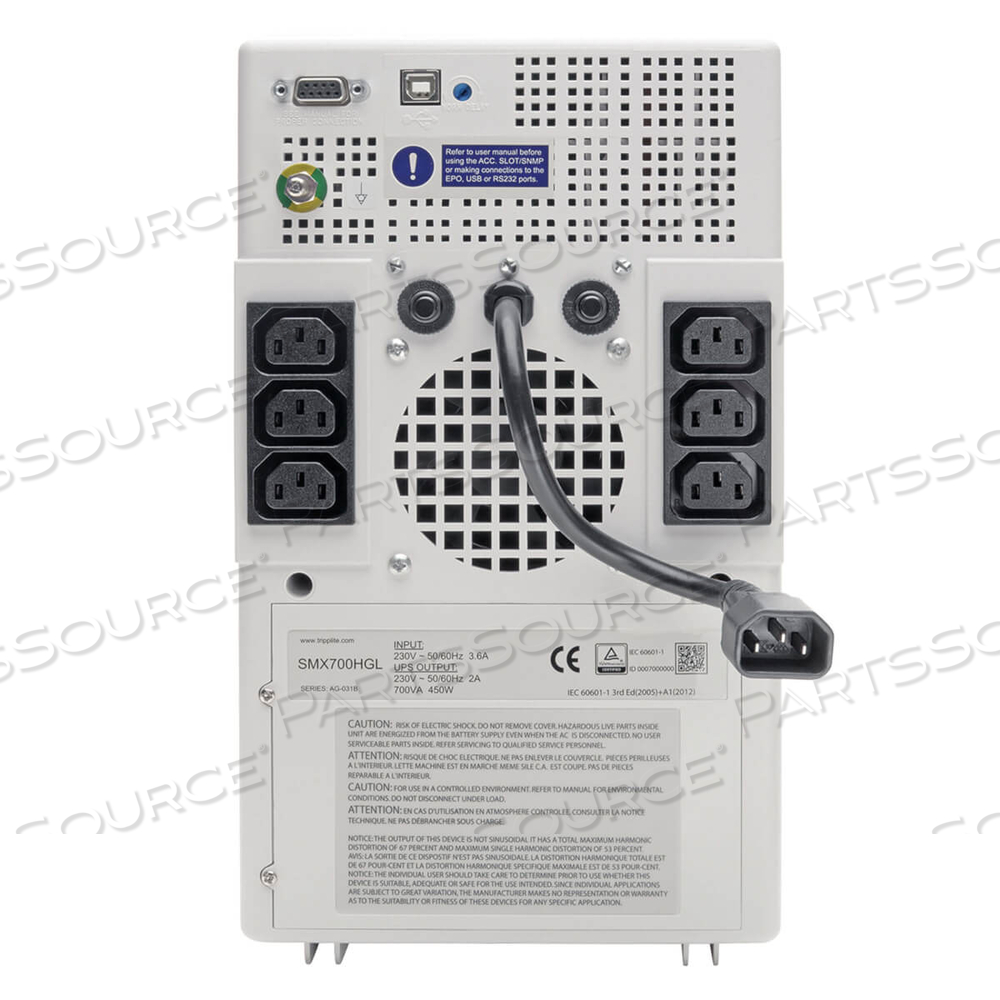 700VA 450W 230V LITHIUM ION UPS SMART TOWER HOSPITAL MEDICAL by Tripp Lite 700VA 450W 230V LITHIUM ION UPS SMART TOWER HOSPITAL MEDICAL by Tripp Lite