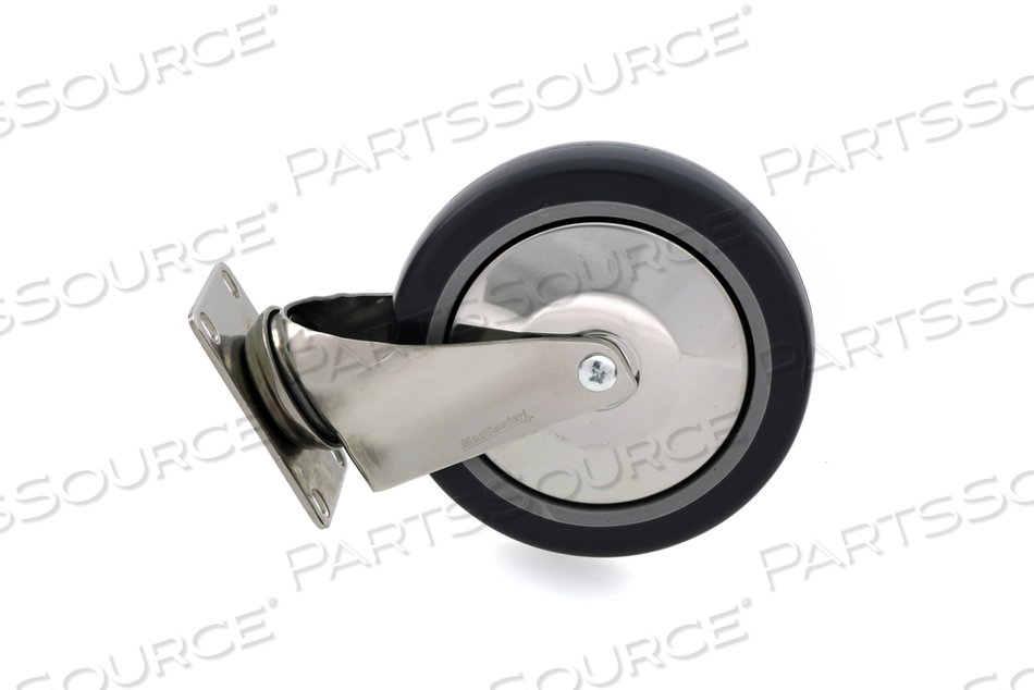 POLYURETHANE WHEEL CASTER, 6 IN DIA, 300 LB LOAD by Blickman