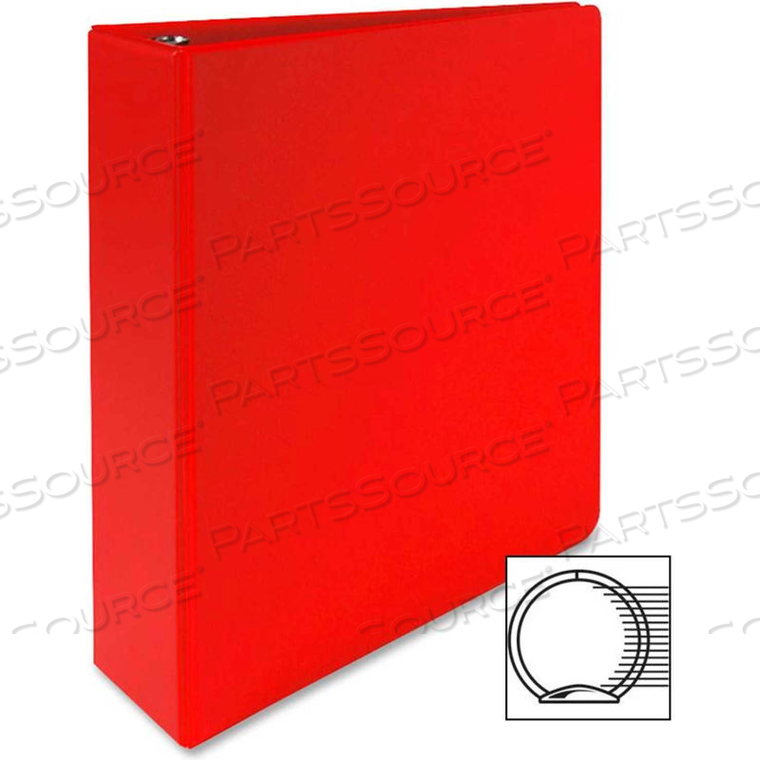 3-RING BINDER, 2" CAPACITY, 11"X8-1/2", RED by Sparco Products 3-RING BINDER, 2" CAPACITY, 11"X8-1/2", RED by Sparco Products