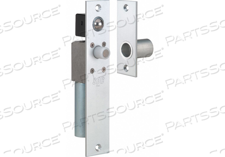 MORTISE BOLT LOCK SATIN CHROME 1-1/2IN.L by SDC MORTISE BOLT LOCK SATIN CHROME 1-1/2IN.L by SDC