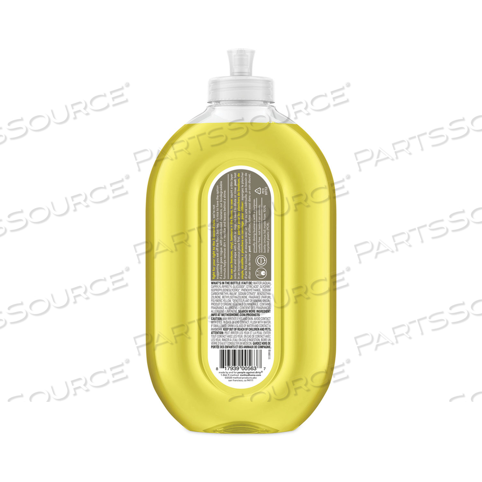 SQUIRT + MOP HARD FLOOR CLEANER, 25 OZ SPRAY BOTTLE, LEMON GINGER by Method