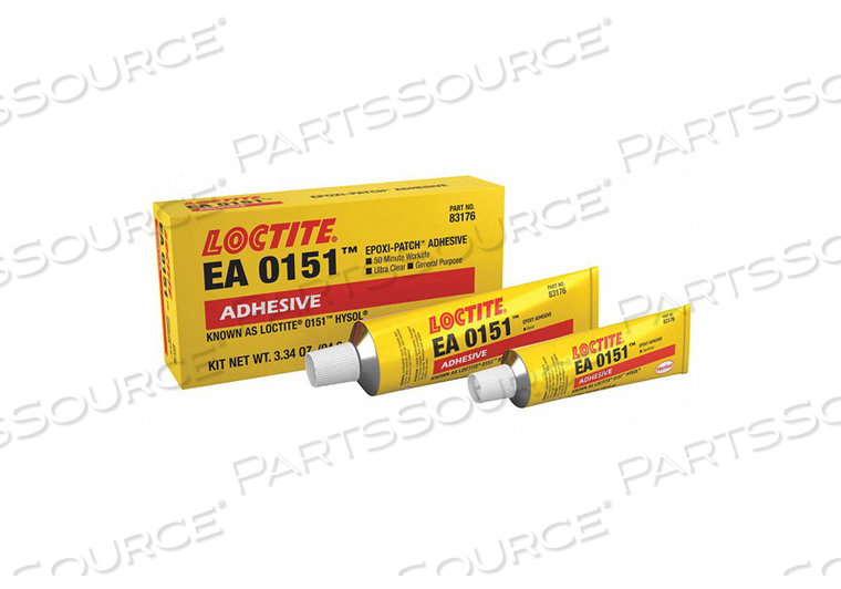 EPOXY ADHESIVE CLEAR 3.2 OZ. KIT by Loctite Brand EPOXY ADHESIVE CLEAR 3.2 OZ. KIT by Loctite Brand