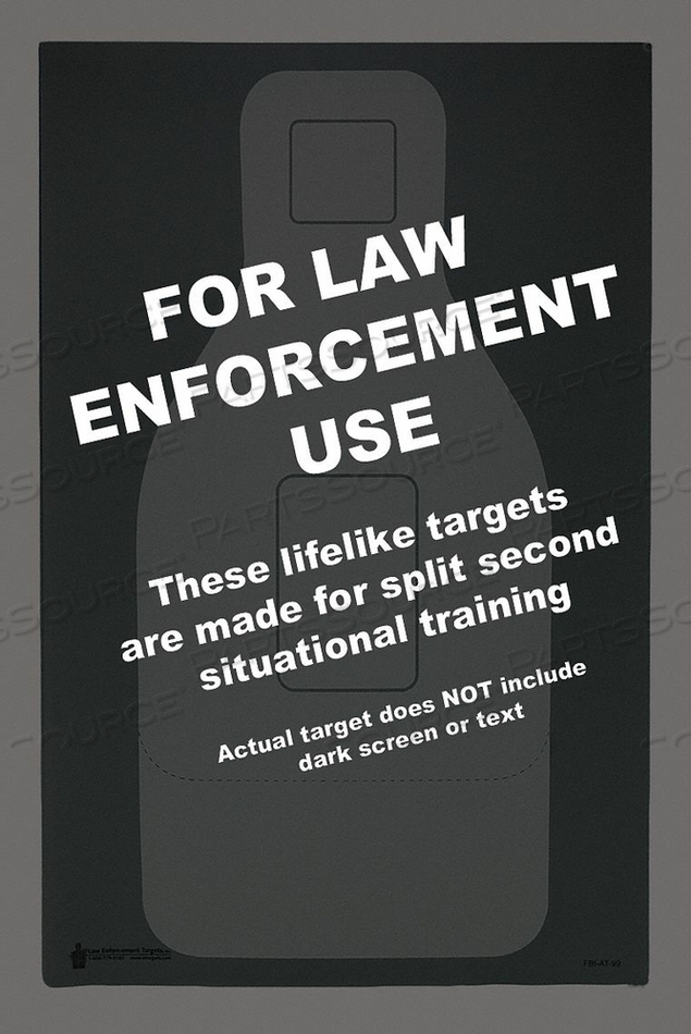 MODIFIED QIT TARGET PK100 by LE Targets MODIFIED QIT TARGET PK100 by LE Targets