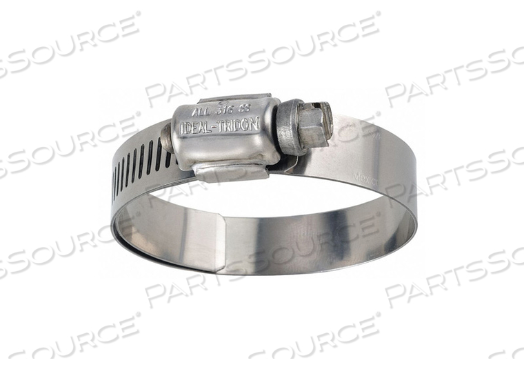 WORM GEAR HOSE CLAMP, 316 STAINLESS STEEL, LINED BAND, 5 IN – 6 IN CLAMPING DIA, SAE # 88 by Ideal Tridon WORM GEAR HOSE CLAMP, 316 STAINLESS STEEL, LINED BAND, 5 IN – 6 IN CLAMPING DIA, SAE # 88 by Ideal Tridon