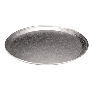 ALUMINUM EMBOSSED TRAY, 12" DIAMETER, 25/CARTON by HFA
