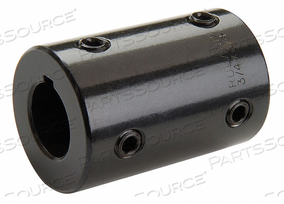 RIGID SHAFT COUPLING SET SCREW 4-1/2 L by Ruland Manufacturing Inc.