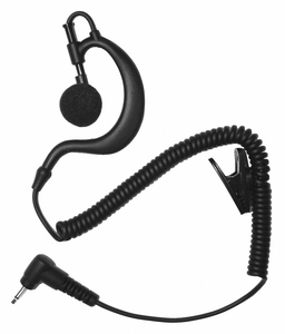 EARHOOK LISTEN ONLY EARPIECE BLACK by Earphone Connection