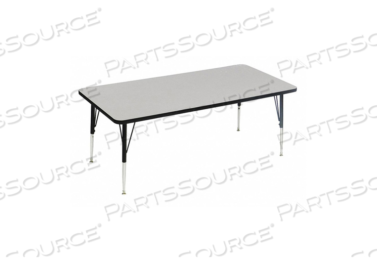 ACTIVITY TABLES, 72"L X 30"W, STANDARD HEIGHT, RECTANGULAR - GRAY GRANITE by Correll ACTIVITY TABLES, 72"L X 30"W, STANDARD HEIGHT, RECTANGULAR - GRAY GRANITE by Correll