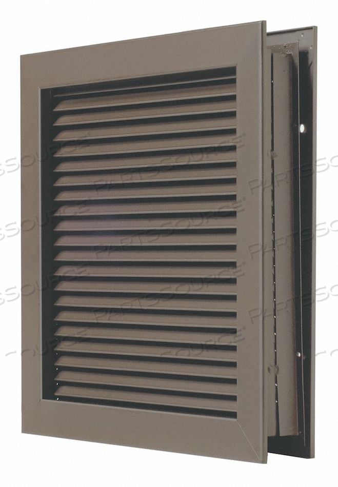 SELF ATTACHING LOUVER 10 IN.H by National Guard Products