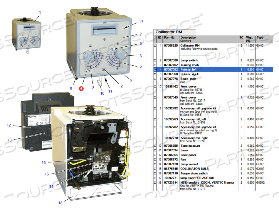 LEFT POINTER by Siemens Medical Solutions