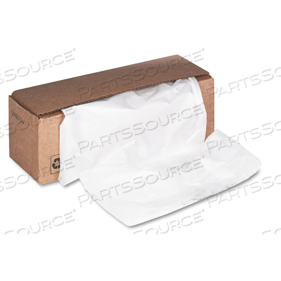 SHREDDER WASTE BAGS, 32-38 GAL CAPACITY by Fellowes