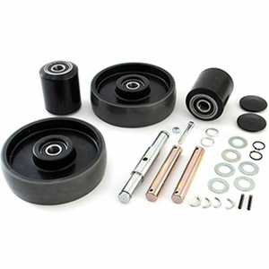 COMPLETE WHEEL KIT FOR MANUAL PALLET JACK - FITS YALE MODEL # YA55 by GPS - Generic Parts Service COMPLETE WHEEL KIT FOR MANUAL PALLET JACK - FITS YALE MODEL # YA55 by GPS - Generic Parts Service