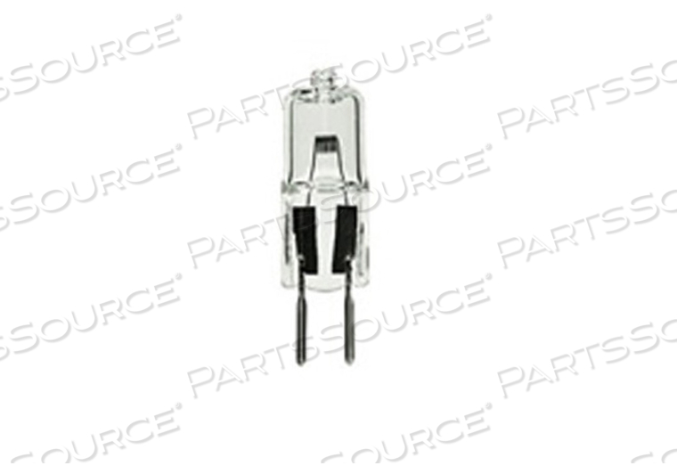 HEADSET HALOGEN LIGHT BULB, 10 W, 0.36 IN DIA, G4 2-PIN BASE, CLEAR, 2850K COLOR TEMPERATURE, T2-3/4, 6 V, 2000 HR AVERAGE LIFE, 150 LUMENS, by IRIDEX Corp