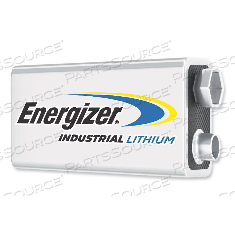 INDUSTRIAL LITHIUM 9V BATTERY, 9 V, 12/BOX by Energizer