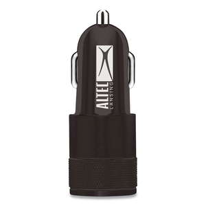 DUAL USB CAR CHARGER, BLACK by Altec-Lansing