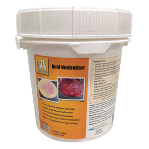ACID NEUTRALIZER POWDER, 2 GAL VOLUME ABSORBED PER PKG., 8 LB WT, PAIL, ACIDS, ACID by Absorbent Specialty Products