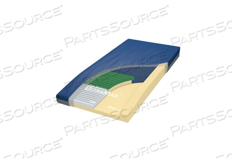 84" NON-POWERED PRESSURE REDISTRIBUTION BED MATTRESS by Span-America Medical Systems