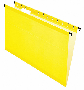 HANGING FILE FOLDERS YELLOW PK20 by Tops